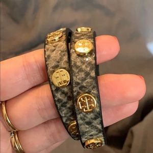 Tory Burch double wrap bracelet